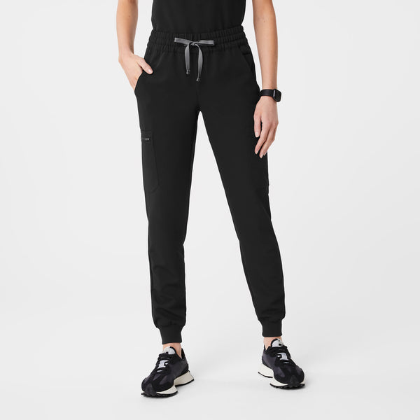 Women's Black Uman Relaxed - Tall Jogger Scrub Pant