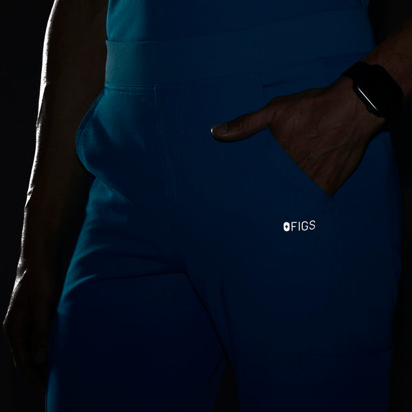 men's Extreme Blue Axim™ - Short Cargo Extremes Scrub Pants (3XL - 6XL)