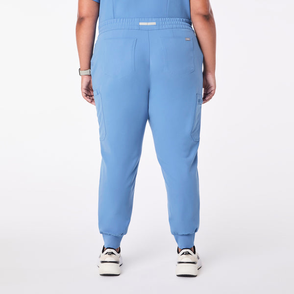 Women's Ceil Blue Uman Relaxed - Tall Jogger Scrub Pant (3XL-6XL)