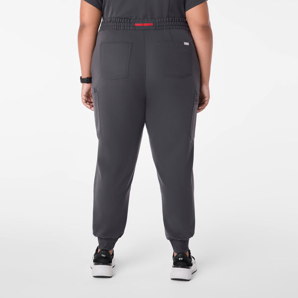 Women's Charcoal Uman High-Rise - Jogger Scrub Pant (3XL-6XL)