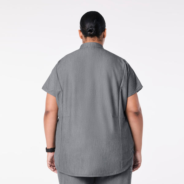 Women's Graphite Montex Relaxed Scrub Top (3XL-6XL)