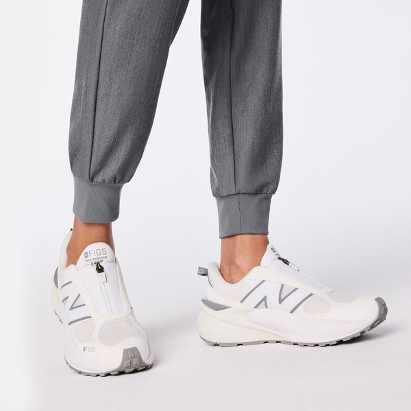 Unisex White FIGS | New Balance 3447 Zip