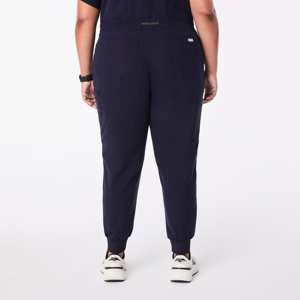 women's Navy Uman Relaxed - Tall Jogger Scrub Pant (3XL-6XL)