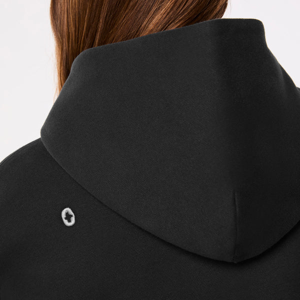Women's Black Off-Shift FIGS Logo - Hoodie Sweatshirt™