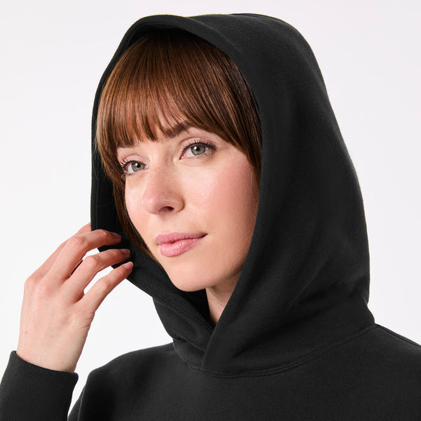 Women's Black Off-Shift FIGS Logo - Hoodie Sweatshirt™