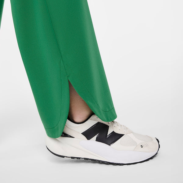 women's Indocyanine Green Marseille Wide Leg - Tall Scrub Pant