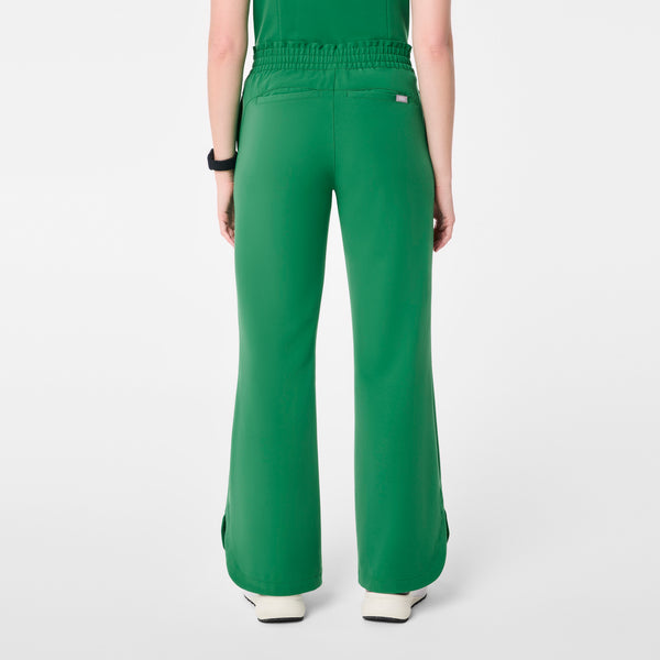 women's Indocyanine Green Marseille Wide Leg - Tall Scrub Pant