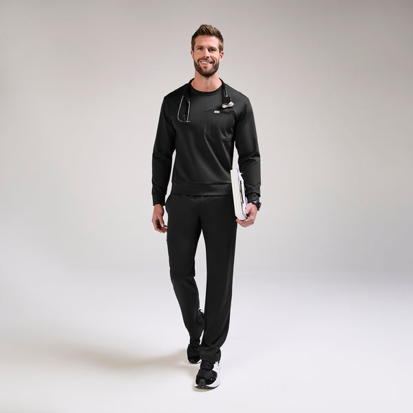 Men's Black Destin FORMx Relaxed Long-Sleeve - Scrub Top™
