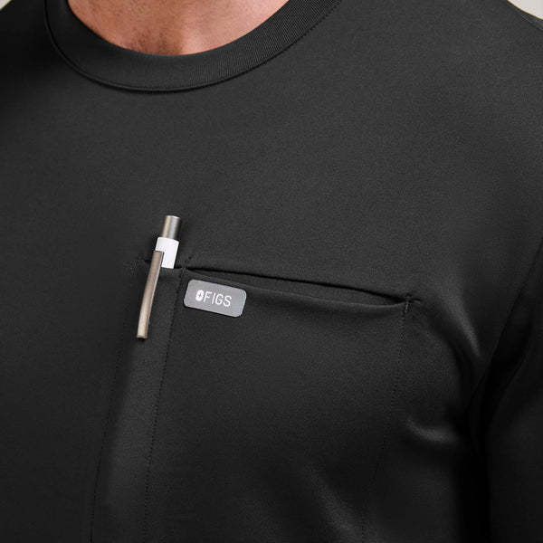 Men's Black Destin FORMx Relaxed Long-Sleeve - Scrub Top™