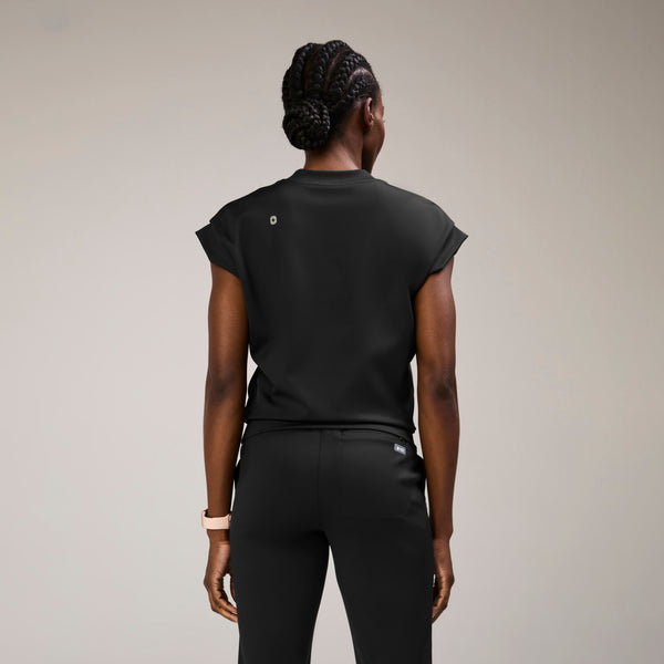 Women's Black Mira FORMx Banded - Scrub Top™