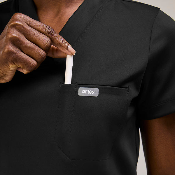 Women's Black Sona FORMx Slim - Scrub Top™