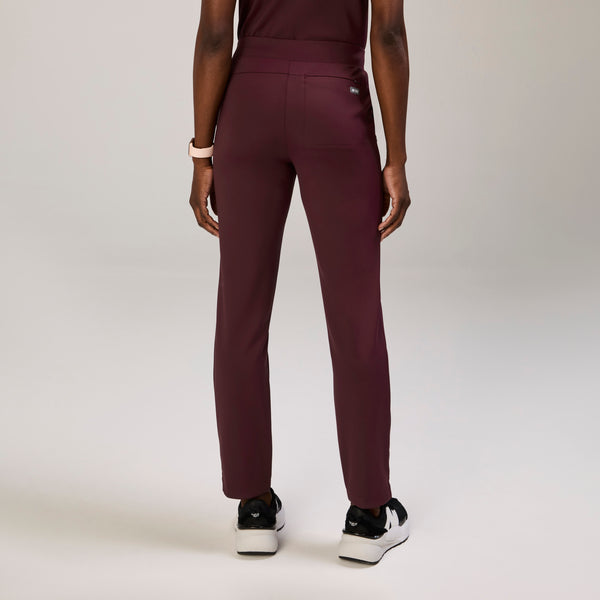 Women's Burgundy Tena FORMx Slim Tapered - Tall Scrub Pant™