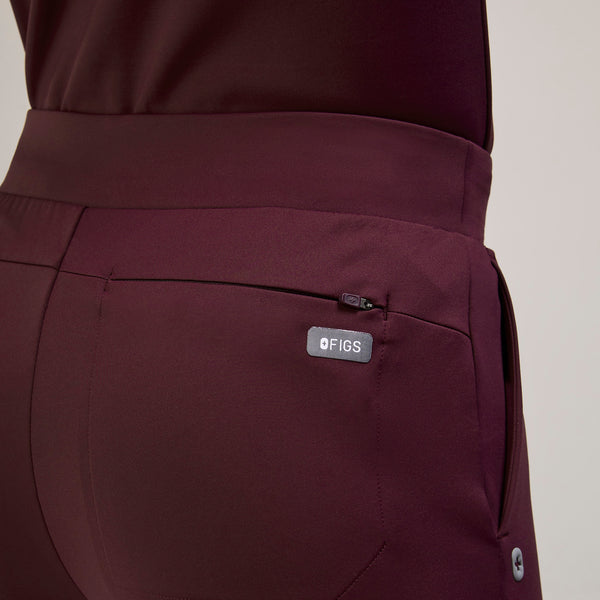 Women's Burgundy Tena FORMx Slim Tapered - Tall Scrub Pant™