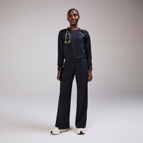 Women's Navy Cornelia FORMx Long-Sleeve- Scrub Top™
