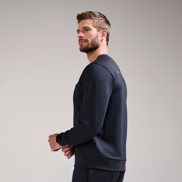 Men's Navy Destin FORMx Relaxed Long-Sleeve  - Scrub Top™