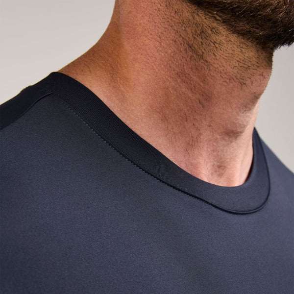 Men's Navy Destin FORMx Relaxed Long-Sleeve  - Scrub Top™