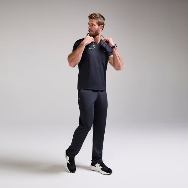 Men's Navy Logan FORMx V-Neck - Scrub Top™