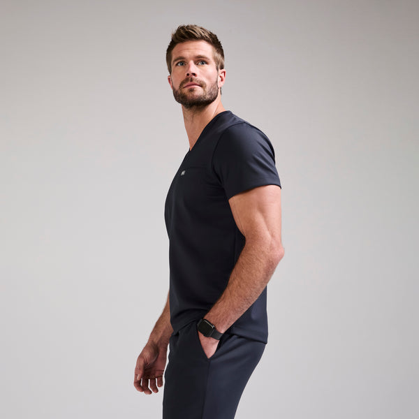 Men's Navy Logan FORMx V-Neck - Scrub Top™