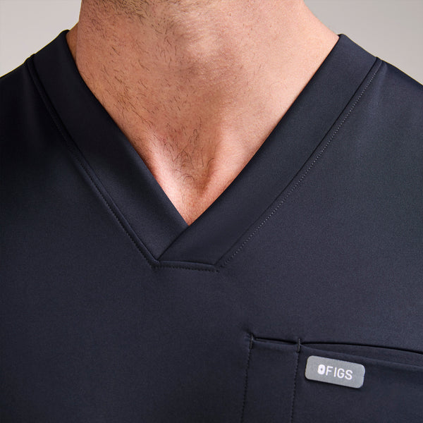 Men's Navy Logan FORMx V-Neck - Scrub Top™