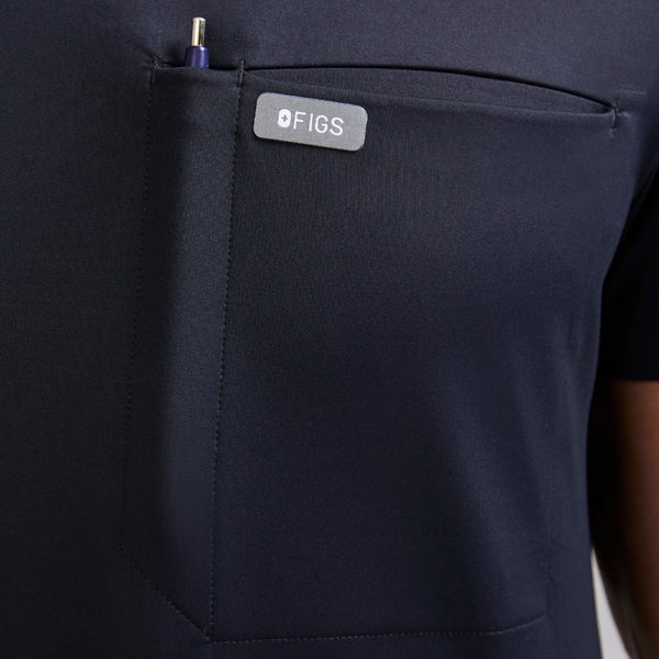 Men's Navy Logan FORMx V-Neck - Scrub Top™