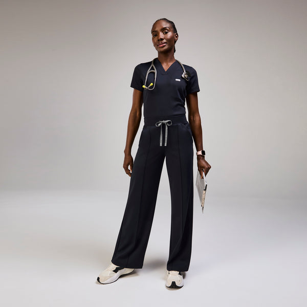Women's Navy Sona FORMx Slim - Scrub Top™