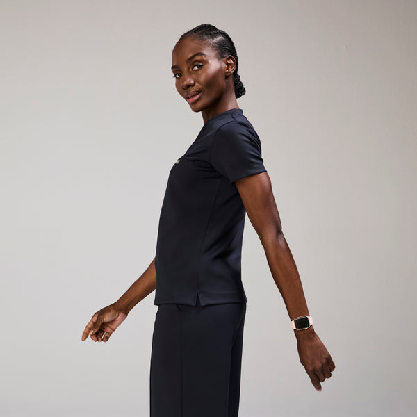 Women's Navy Sona FORMx Slim - Scrub Top™