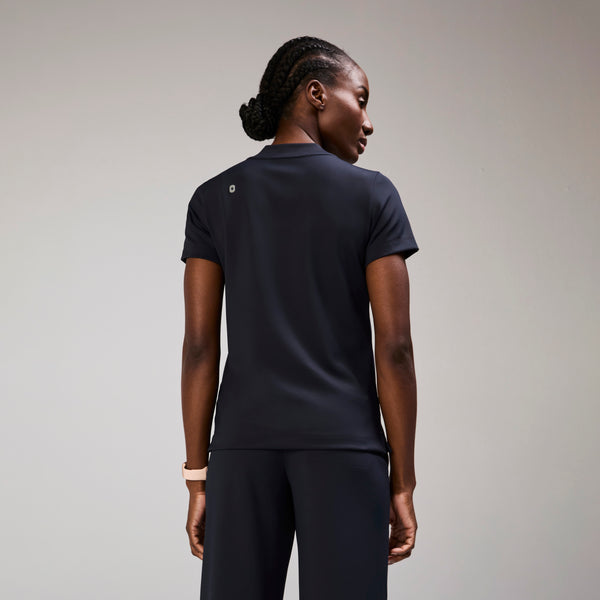 Women's Navy Sona FORMx Slim - Scrub Top™