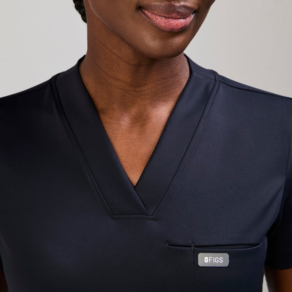 Women's Navy Sona FORMx Slim - Scrub Top™