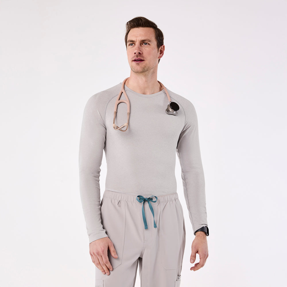 Men's Slate Makato Seamless - Long-Sleeve Underscrub