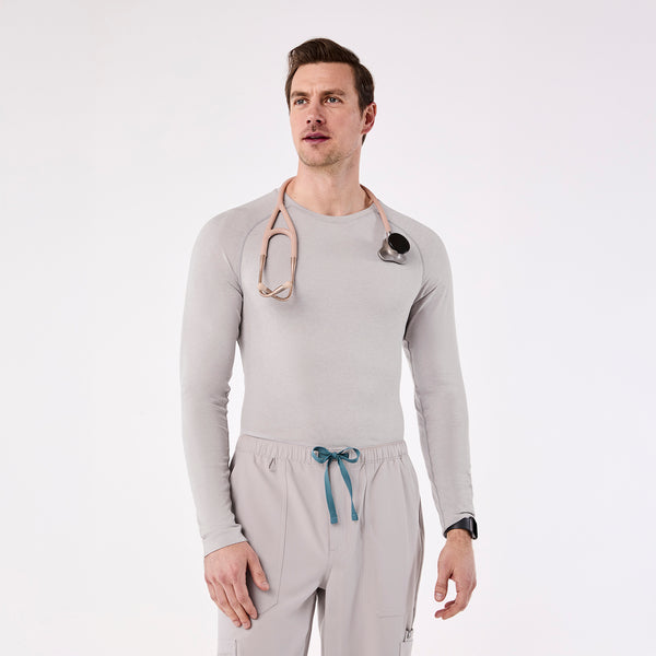 Men's Slate Makato Seamless - Long-Sleeve Underscrub
