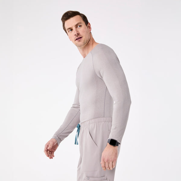 Men's Slate Makato Seamless - Long-Sleeve Underscrub