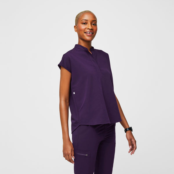 women's Purple Jam Rafaela™ - Oversized Scrub Top