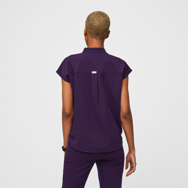 women's Purple Jam Rafaela™ - Oversized Scrub Top