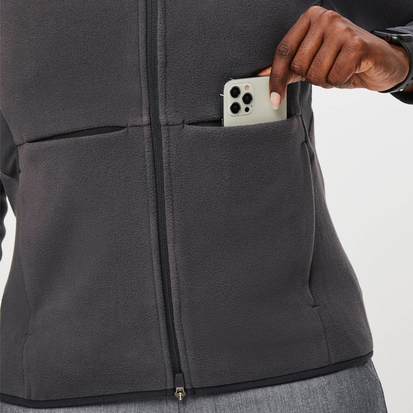 Women's Deep Charcoal On-Shift™ - Fleece Jacket