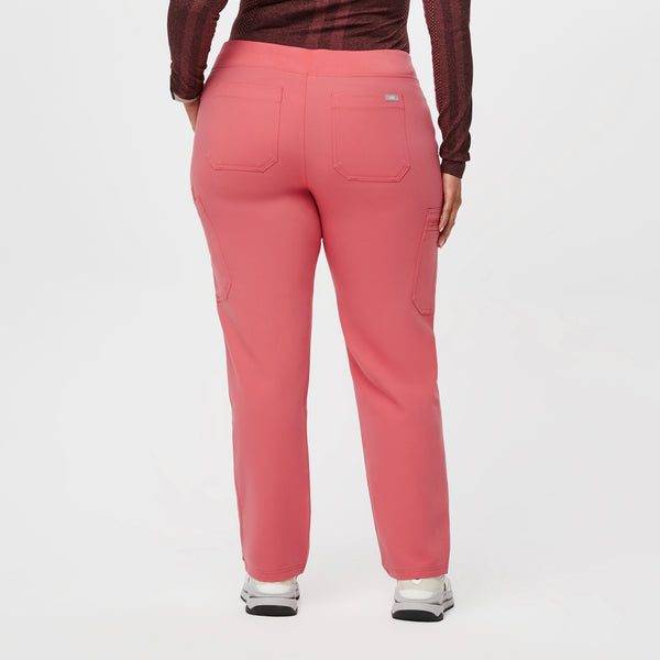 women's Desert Rose Yola™ - Petite Skinny Scrub Pants 2.0 (3XL - 6XL)