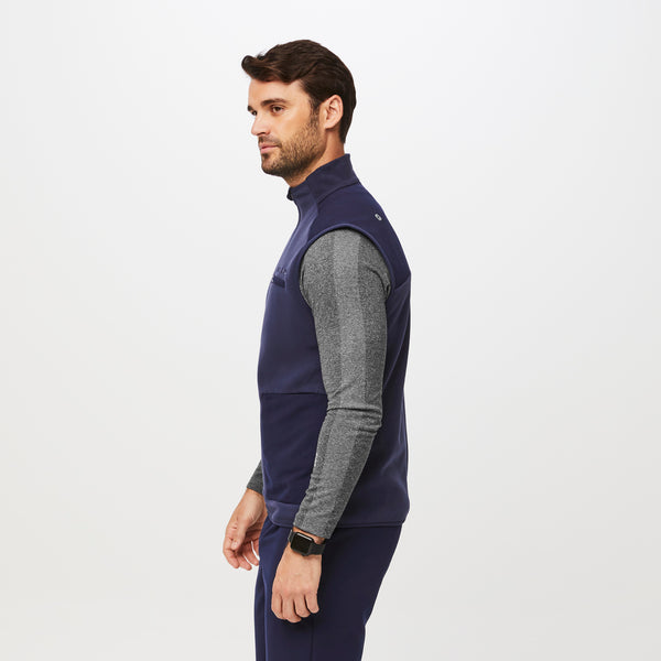 Men's Navy On-Shift™ - Fleece Vest (3XL-6XL)