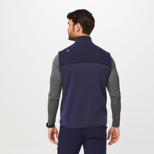 Men's Navy On-Shift™ - Fleece Vest (3XL-6XL)
