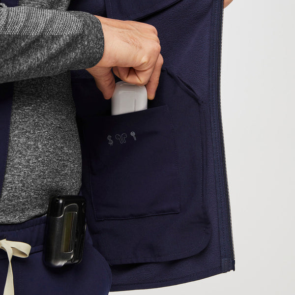 Men's Navy On-Shift™ - Fleece Vest (3XL-6XL)