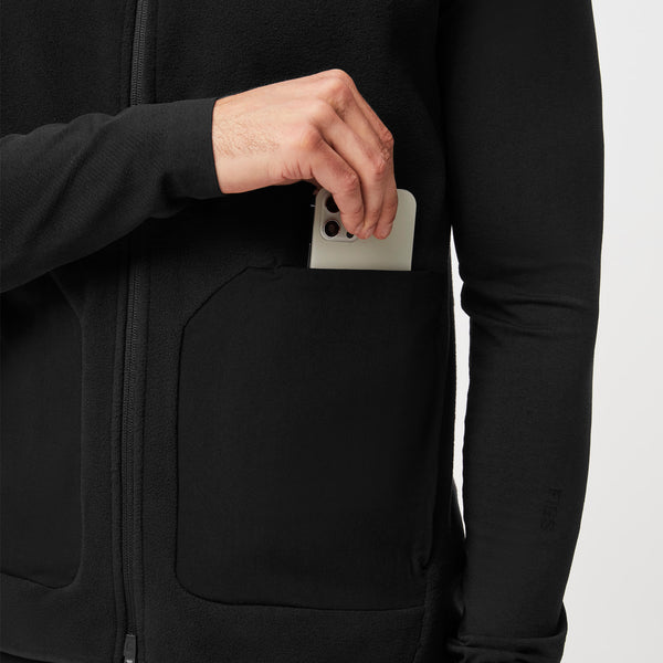 Men's Black On-Shift™ - Fleece Vest (3XL-6XL)