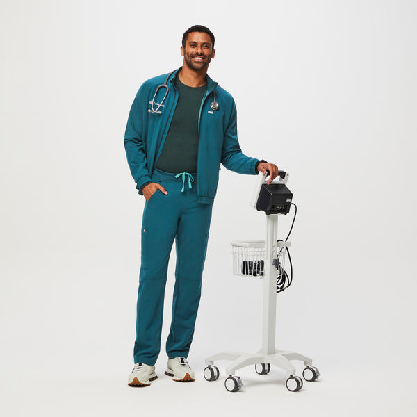 men's Caribbean Blue Axim™ - Tall Cargo Scrub Pants (3XL - 6XL)