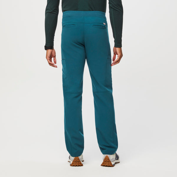 men's Caribbean Blue Axim™ - Tall Cargo Scrub Pants (3XL - 6XL)