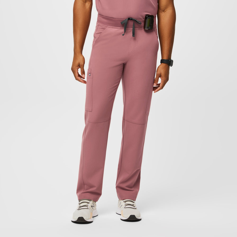 men's Mauve Axim™ - Short Cargo Scrub Pants (3XL - 6XL)