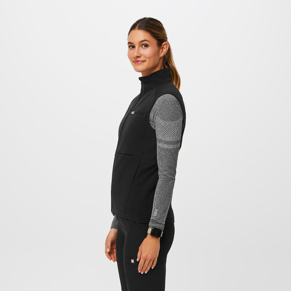 Women's Black On-Shift™ - Fleece Vest (3XL-6XL)