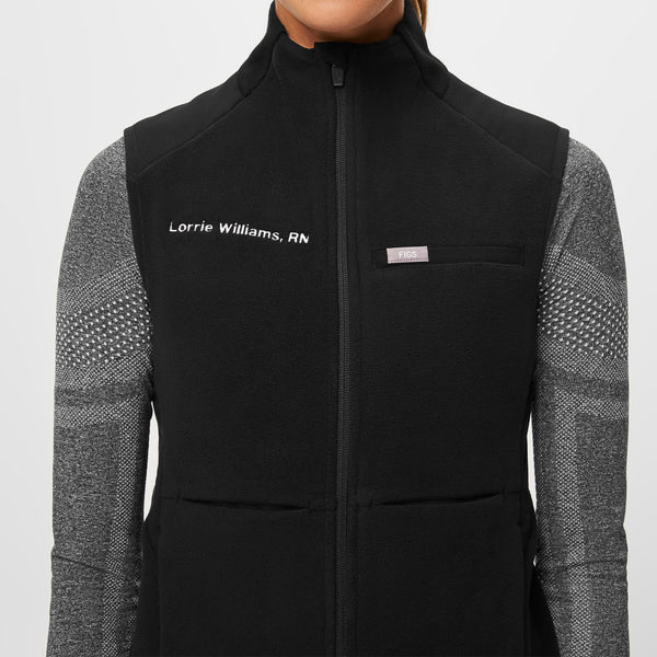 Women's Black On-Shift™ - Fleece Vest (3XL-6XL)