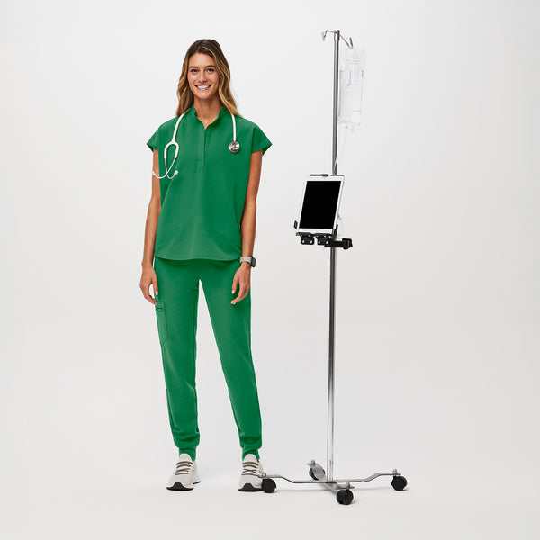 Women's Indocyanine Green Rafaela - Oversized Scrub Top™
