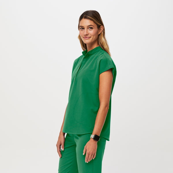 Women's Indocyanine Green Rafaela - Oversized Scrub Top™