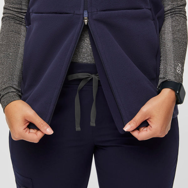 Women's Navy On-Shift™ - Fleece Vest