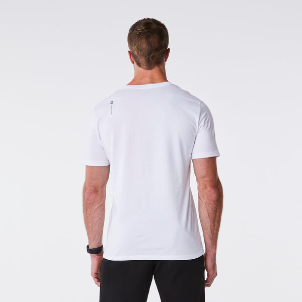 Men's White Dentist - Short-Sleeve Underscrub