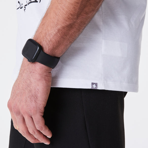Men's White Physician - Short-Sleeve Underscrub