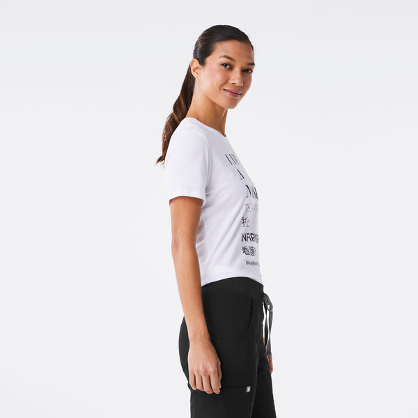 Women's White Nurse - Short-Sleeve Underscrub